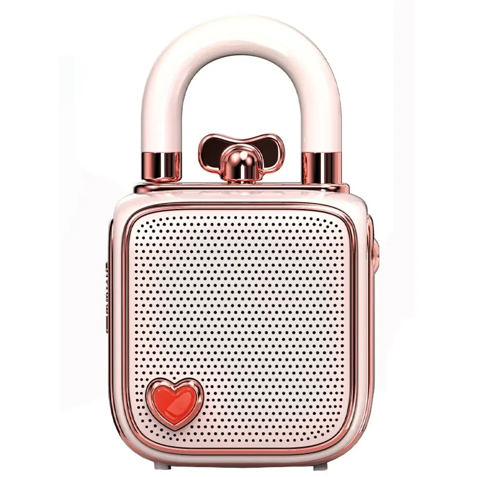 Портативная акустика Divoom LoveLock Pink - 90100058212