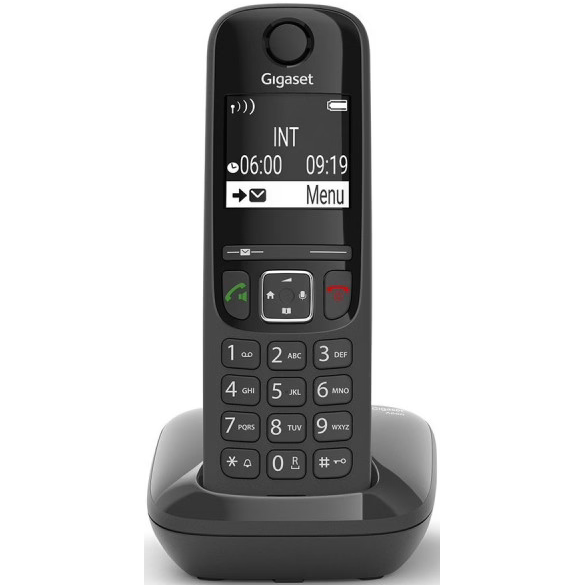 Радиотелефон Gigaset AS690 Black - S30852-H2816-S301/M201