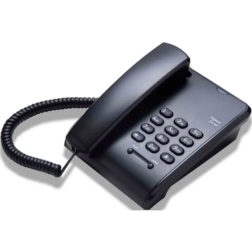 Проводной телефон Gigaset DA180 Black - S30054-S6535-S301
