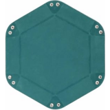 Лоток для кубиков MTGtrade аквамарин шестиугольный большой 23х23см (DND_TRAY_HEX23/DT0013)