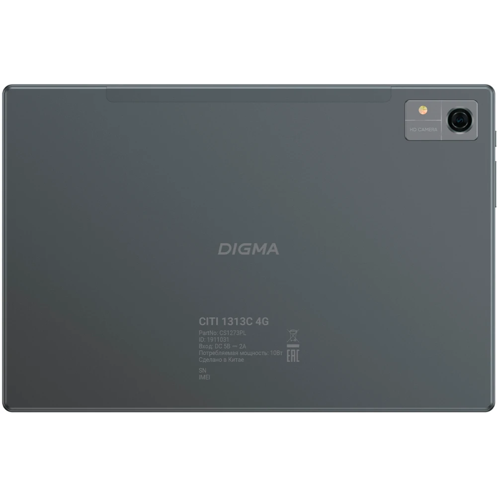 Планшет Digma CITI 1313C 4G Dark Grey - фото 2