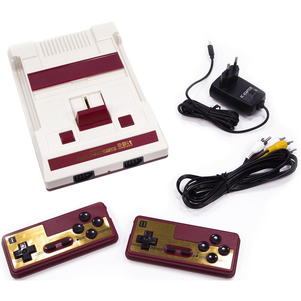 Игровая консоль Retro Genesis 8 Bit Wireless Plus (300 встроенных игр) - ConSkDn102 - фото 2