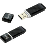 USB Flash накопитель 32Gb SmartBuy Quartz Black (SB32GBQZ-K)