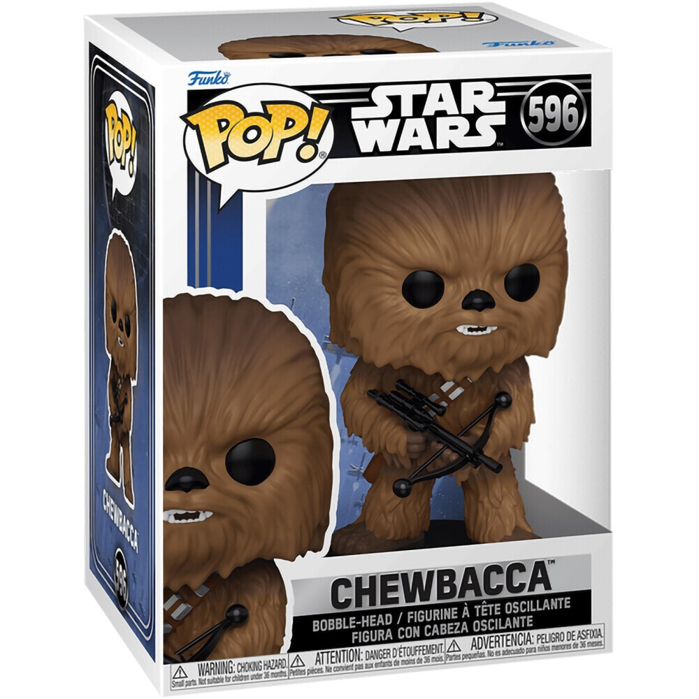 Фигурка Funko POP! Bobble Star Wars Ep 4 ANH Chewbacca - 67533 - фото 2