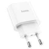 Сетевое зарядное устройство HOCO C94A Metro White