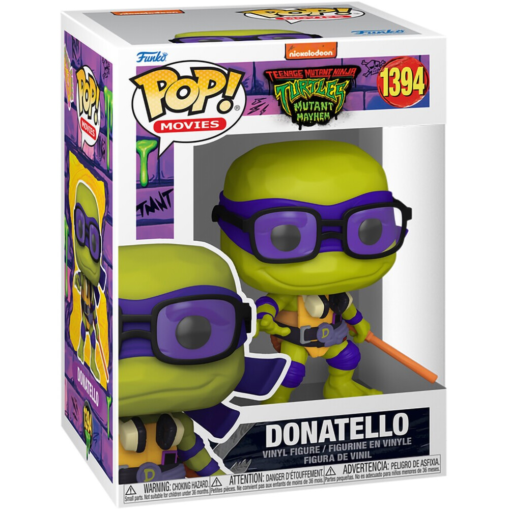 Фигурка Funko POP! Movies TMNT Mutant Mayhem Donatello - 72335 - фото 2