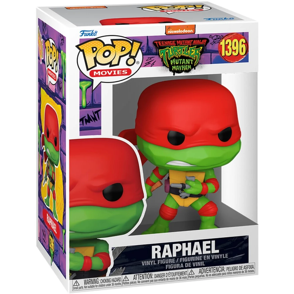 Фигурка Funko POP! Movies TMNT Mutant Mayhem Raphael - 72337 - фото 2