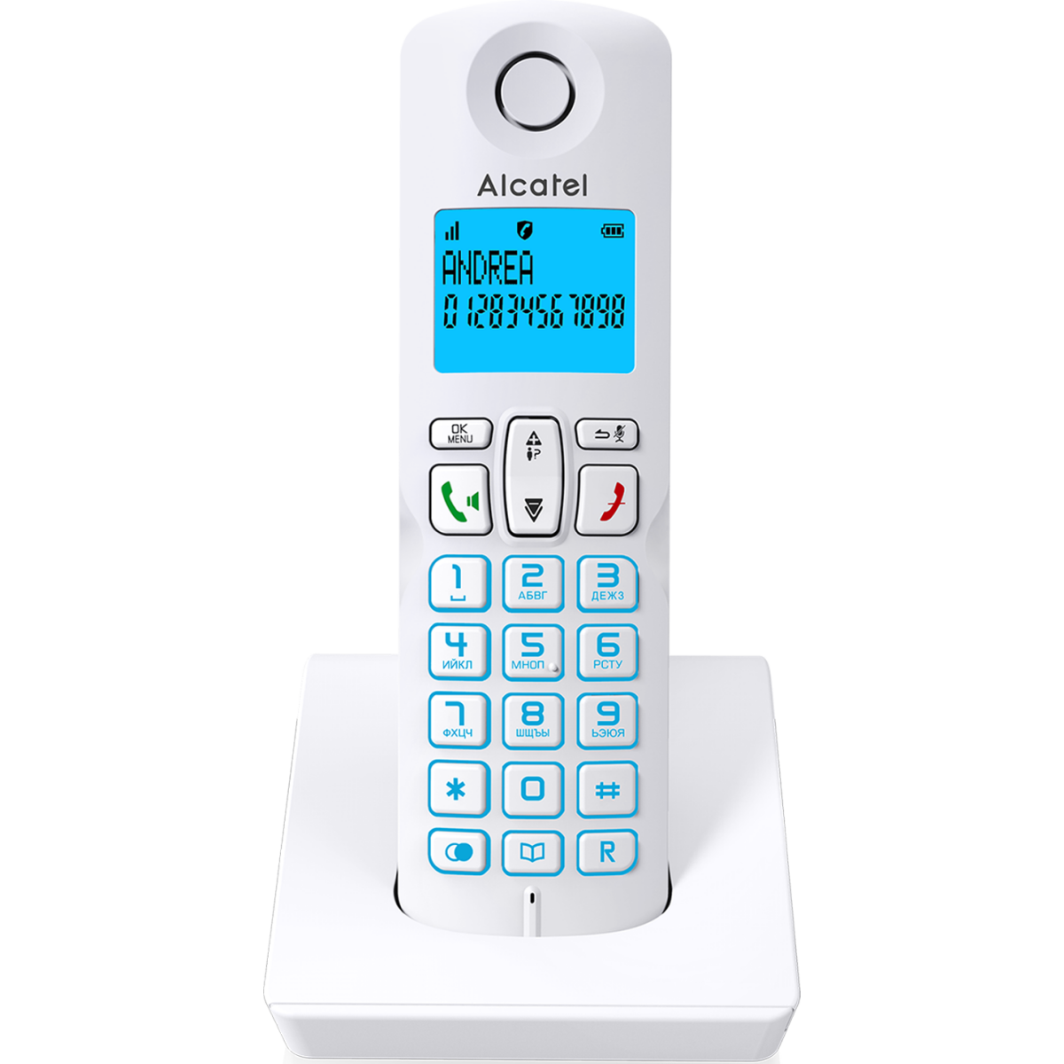 Радиотелефон Alcatel S250 White
