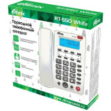 Проводной телефон Ritmix RT-550 White