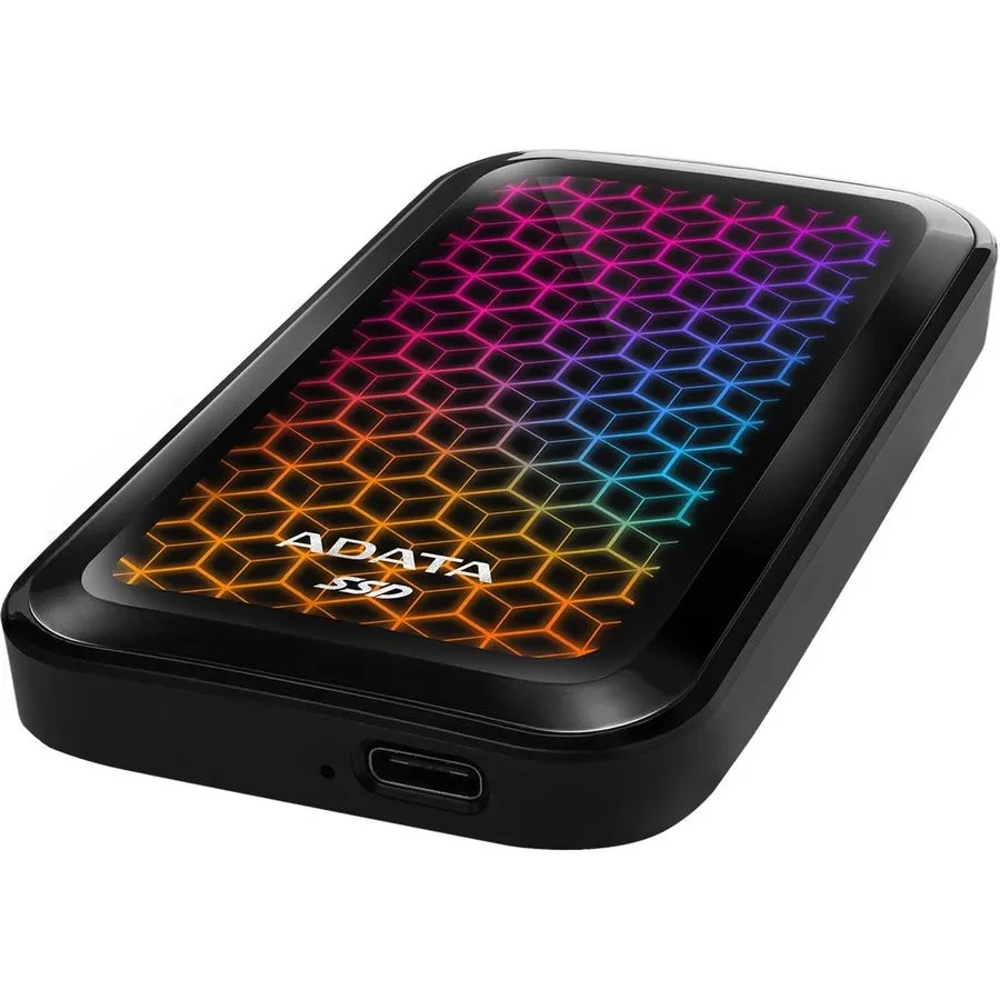 Внешний накопитель SSD 1Tb ADATA SE770G Black (ASE770G-1TU32G2-CBK) - фото 2