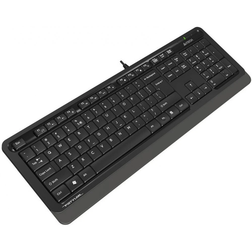 Клавиатура A4Tech Fstyler FK10 Black/Grey - фото 2