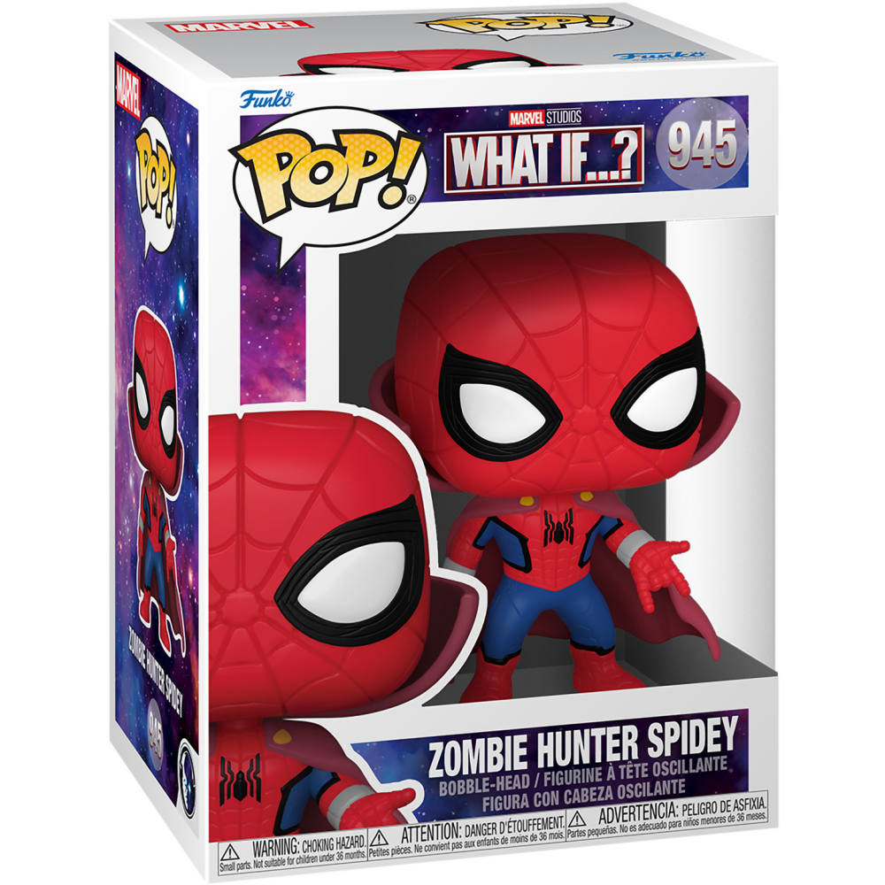 Фигурка Funko POP! Bobble Marvel What If Zombie Hunter Spidey - 57380 - фото 2
