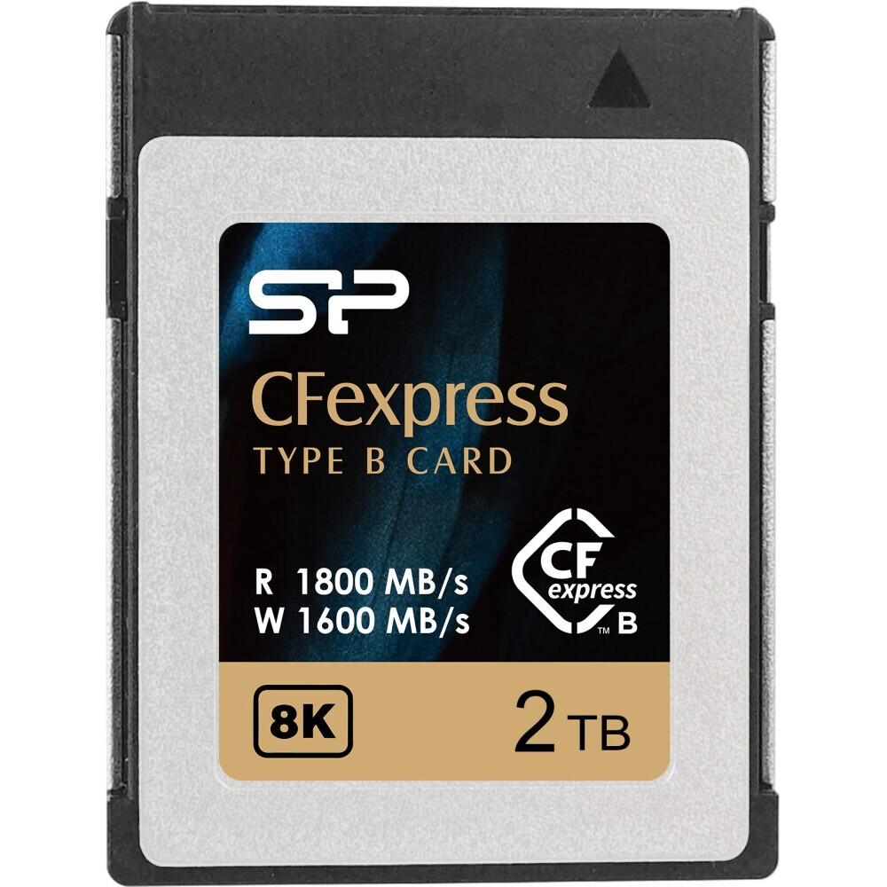 Карта памяти 2TB CFexpress Silicon Power Type B (SP002TBCFEB21V10)