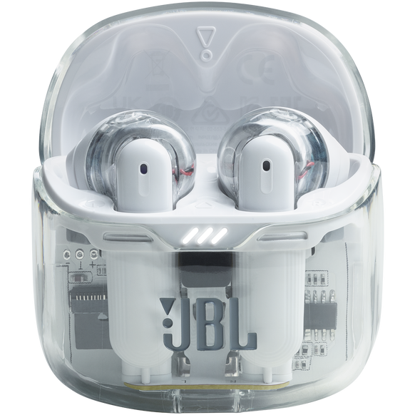 Гарнитура JBL Tune Flex Ghost Edition White - JBLTFLEXGWHT - фото 4