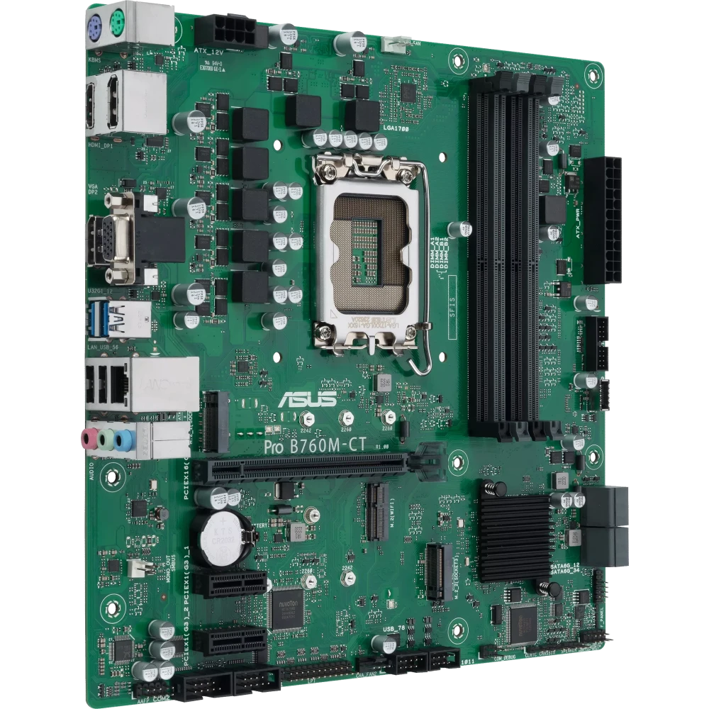 Материнская плата ASUS PRO B760M-CT-CSM - фото 2
