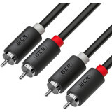 Кабель 2x RCA (M) - 2x RCA (M), 5м, Greenconnect GCR-54131