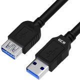 Кабель удлинительный USB A (M) - USB A (F), 0.5м, Greenconnect GCR-52700