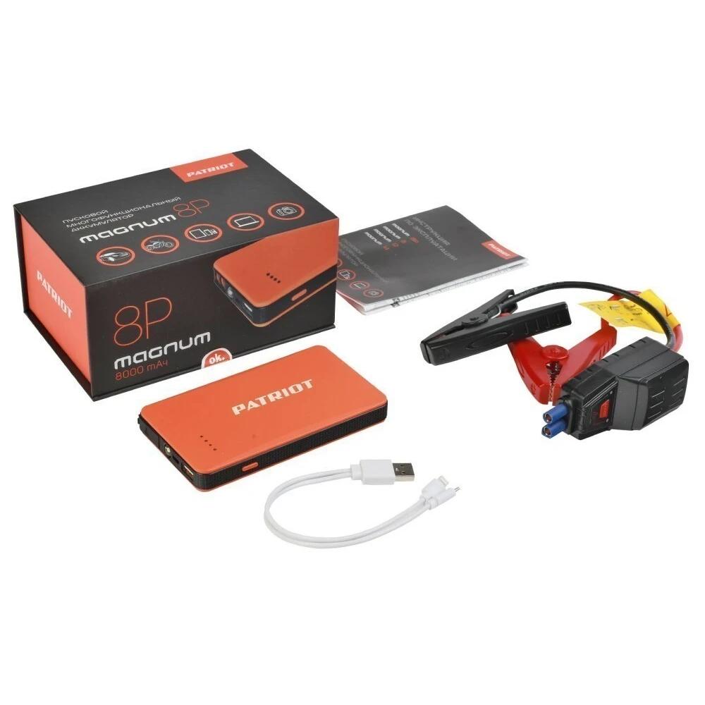 Пуско-зарядное устройство PATRIOT MAGNUM 8P - 650201708 - фото 2