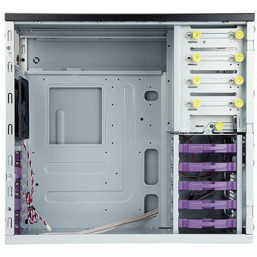 Серверный корпус InWin PE689BL Black 650W (6190473) - фото 5