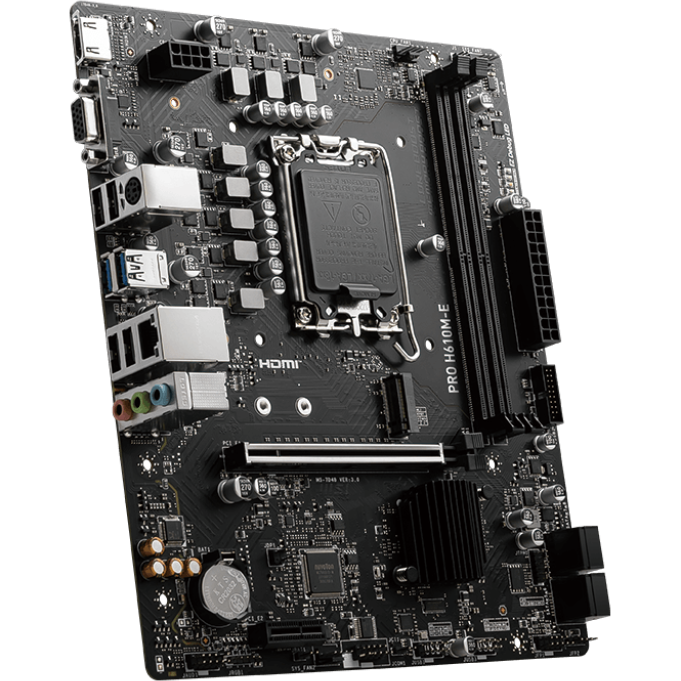 Материнская плата MSI PRO H610M-E - фото 3