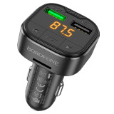 Автомобильный FM-трансмиттер Borofone BC43 Flash (6974443387223)