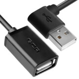 Кабель удлинительный USB A (M) - USB A (F), 0.15м, Greenconnect GCR-AUEC6M-0.15m