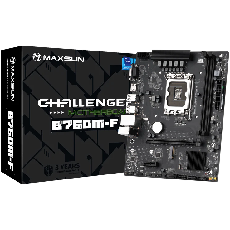 Материнская плата Maxsun Challenger B760M-F - MS-CHALLENGER B760M-F - фото 6