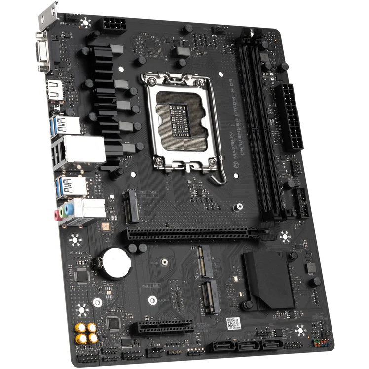 Материнская плата Maxsun Challenger B760M-N D5 - MS-CHALLENGER B760M-N D5 - фото 3