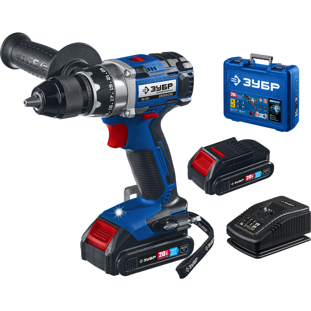 Дрель ЗУБР DB-201-22