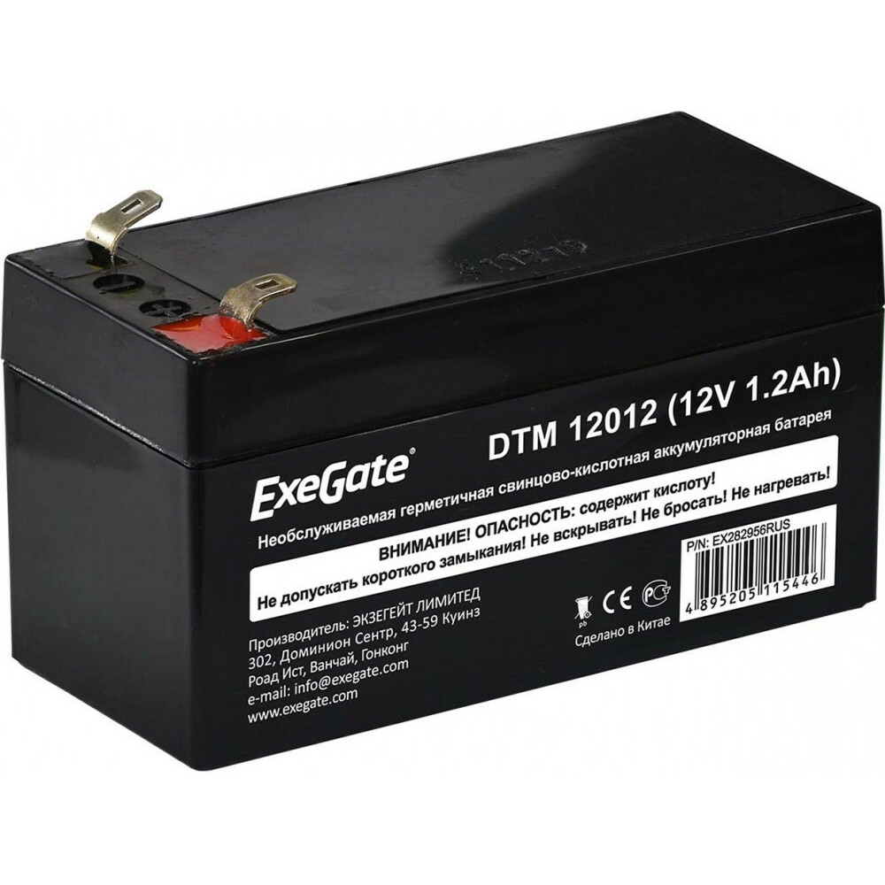 Аккумуляторная батарея ExeGate DTM 12012 - EX282956RUS