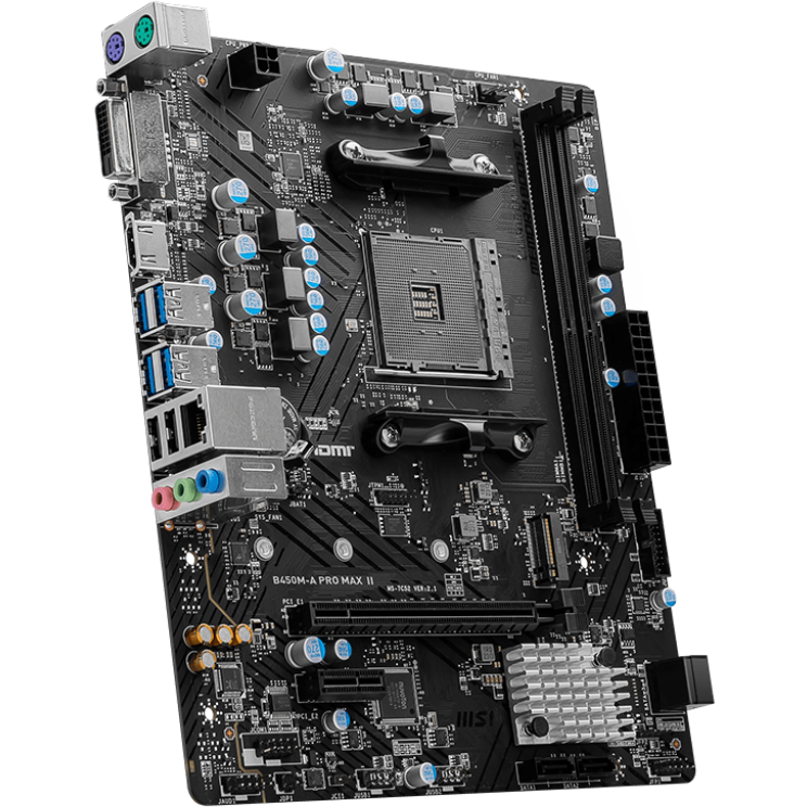 Материнская плата MSI B450M-A PRO MAX II - фото 3