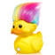 Фигурка-утка Numskull TUBBZ Trolls Rainbow Troll (Yellow with Rainbow Hair) - NS4202