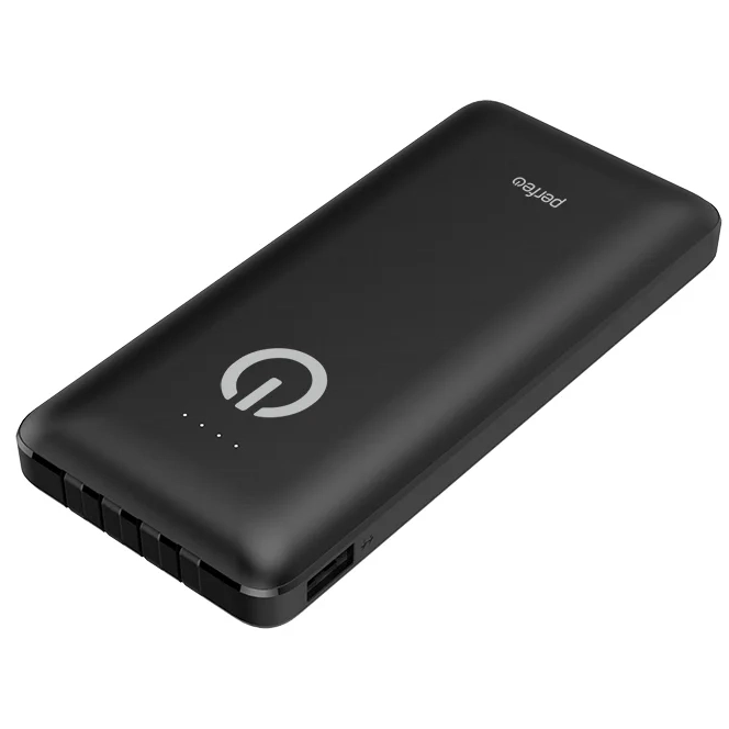 Внешний аккумулятор Perfeo Powerbank Absolute 10000mAh Black - PF_B4878 - фото 2
