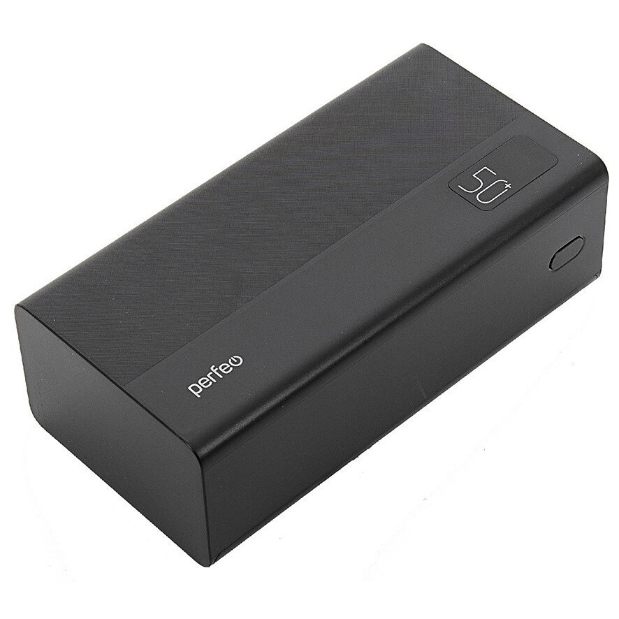 Внешний аккумулятор Perfeo Powerbank MOUNTAINS 50000mAh Black - PF_B4887