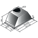 Вытяжка Kuppersberg INLINEA 52 Black