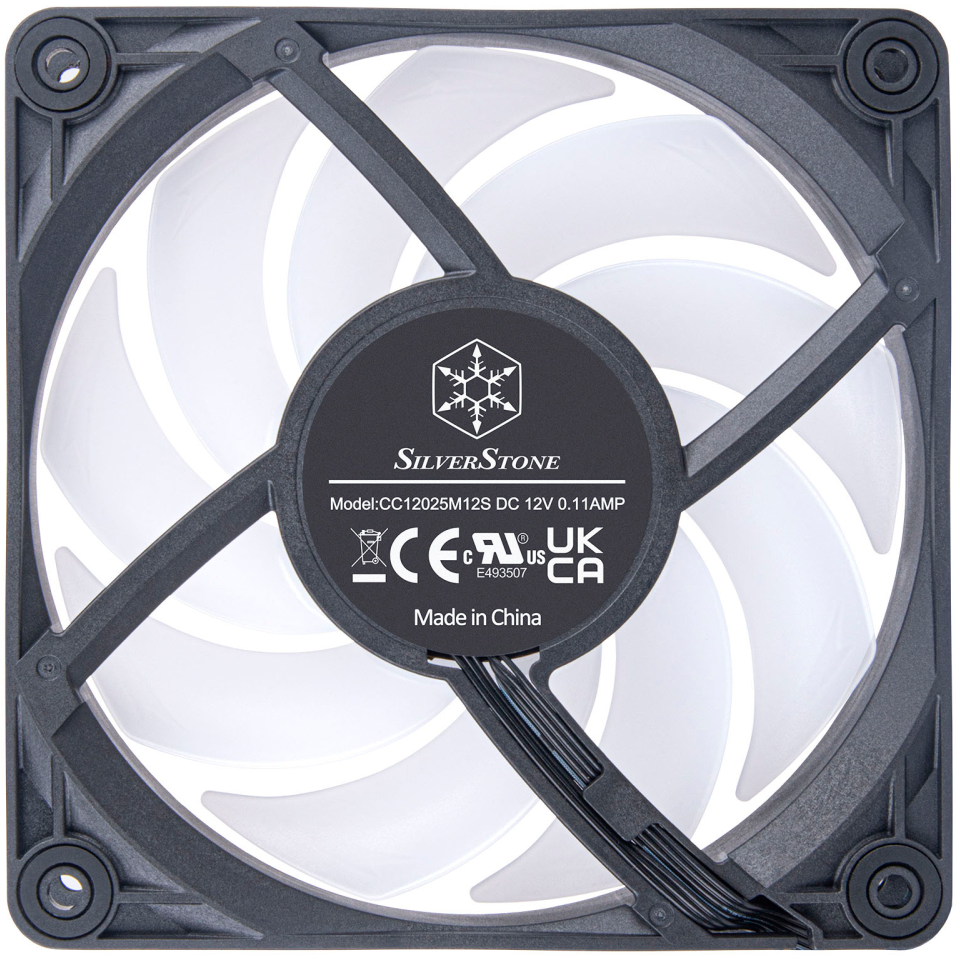 Вентилятор для корпуса Silverstone Vista 120 (SST-VS120B-ARGB) - фото 6