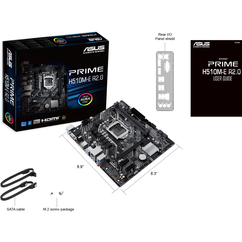 Материнская плата ASUS PRIME H510M-E R2.0 - фото 5