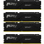 Оперативная память 128Gb DDR5 5200MHz Kingston Fury Beast Black (KF552C40BBK4-128) (4x32Gb KIT)