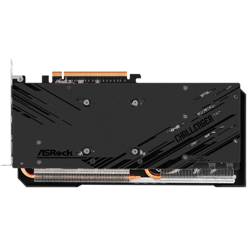 Видеокарта AMD Radeon RX 7700 XT ASRock Challenger OC 12Gb (RX7700XT CL 12GO) - фото 4