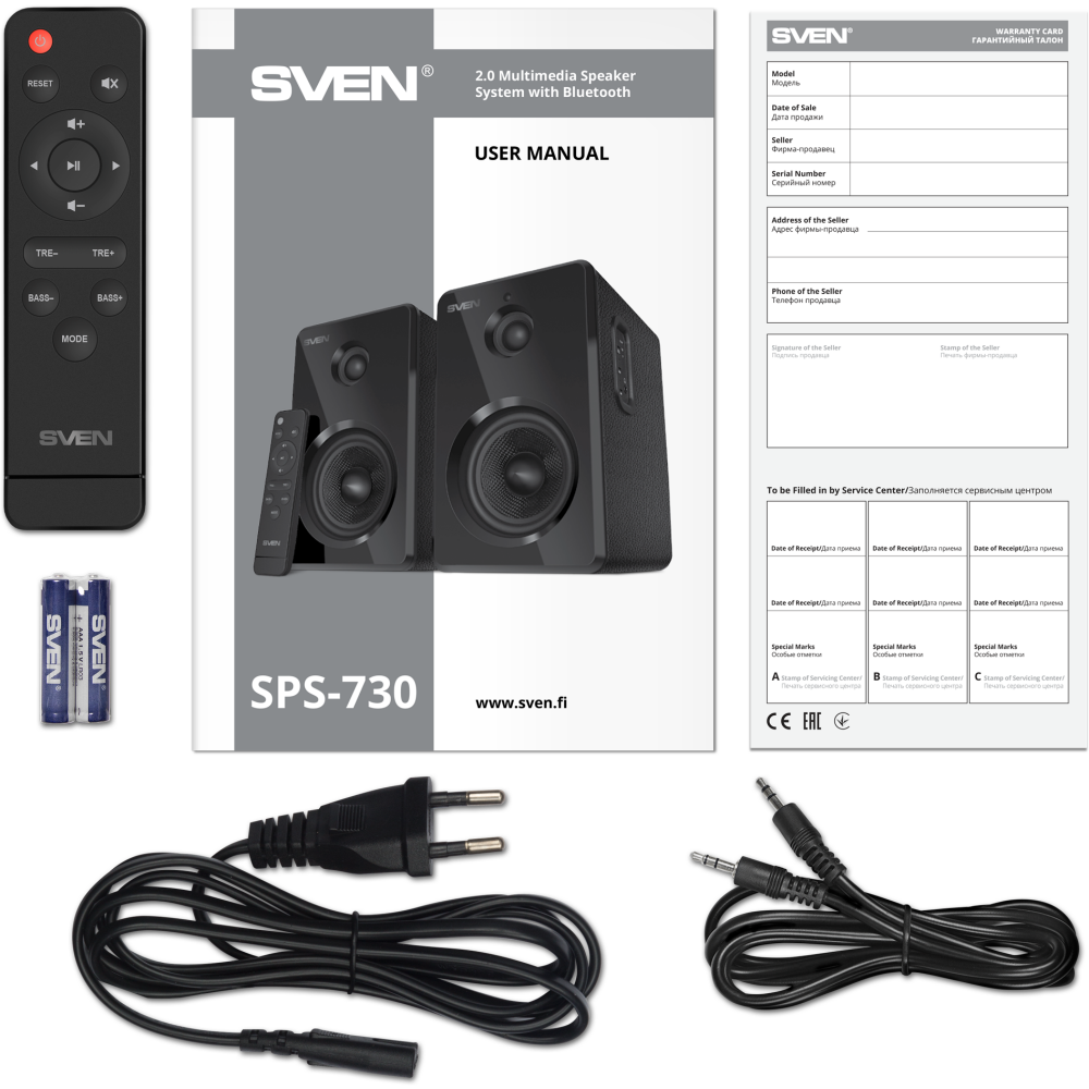 Колонки Sven SPS-730 Black - SV-021177 - фото 9