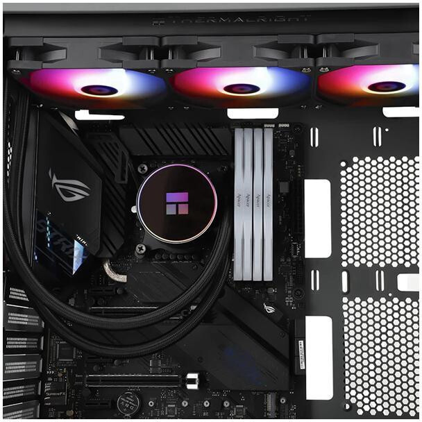 Система жидкостного охлаждения Thermalright Frozen Magic 360 ARGB Black V2 - F-MAGIC-360-BL-ARGB-V2 - фото 4