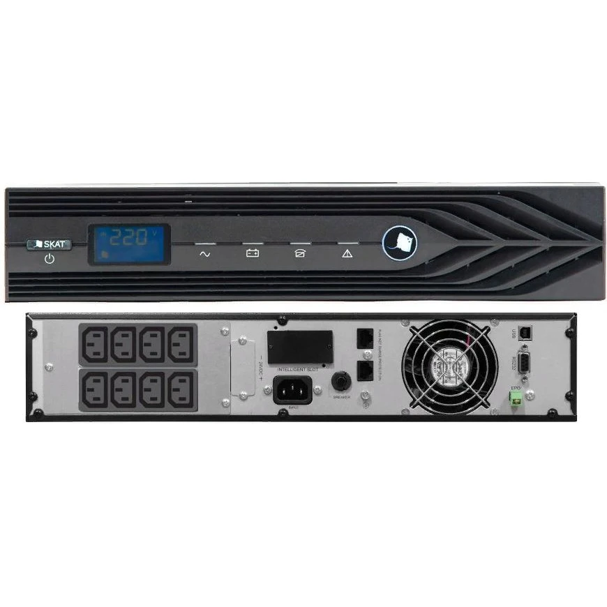 ИБП Бастион SKAT-UPS 1000 RACK+2x9Ah исп. E - 8950 - фото 2