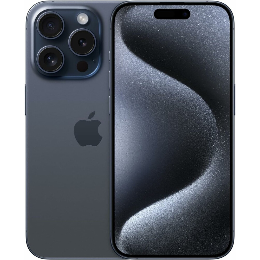 Смартфон Apple iPhone 15 Pro 256Gb Blue Titanium (MTQC3CH/A)