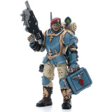 Фигурка JOYTOY Warhammer 40K Astra Militarum Tempestus Scions Command Squad 55th Kappic Eagles Medic (JT5154)