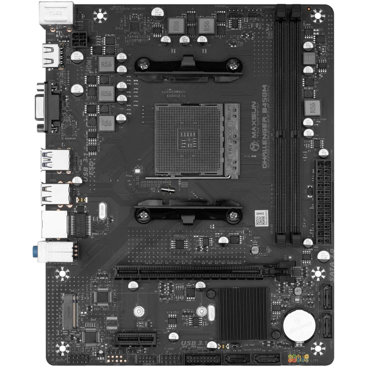 Материнская плата Maxsun Challenger B450M