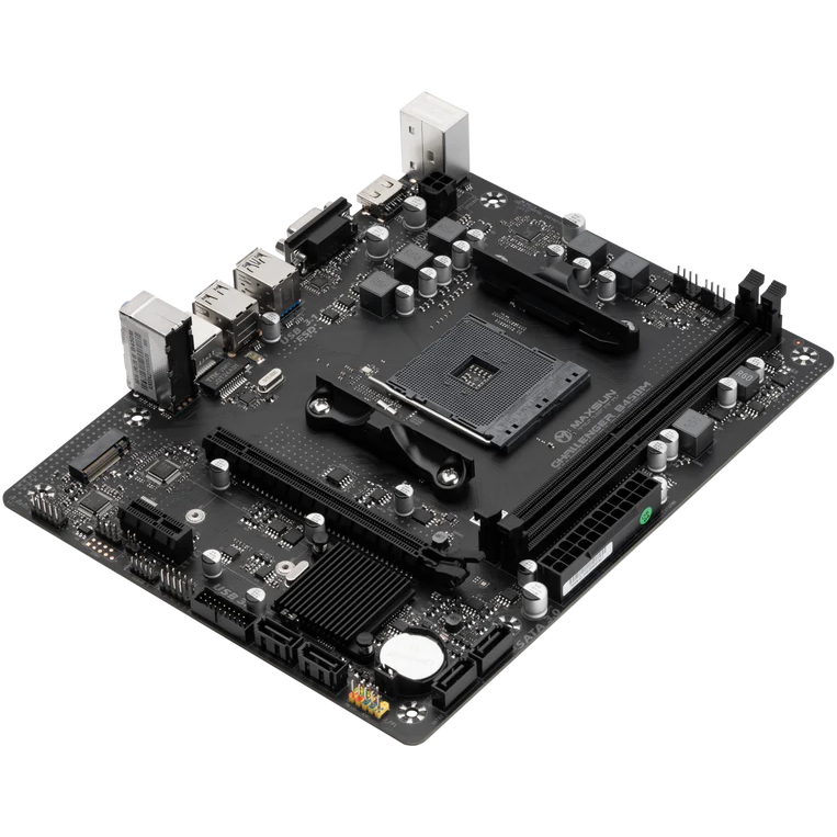 Материнская плата Maxsun Challenger B450M - MS-CHALLENGER B450M - фото 4