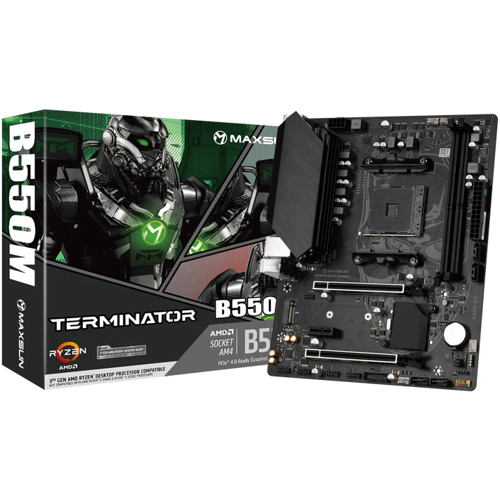 Материнская плата Maxsun Terminator B550M - MS-TERMINATOR B550M - фото 6