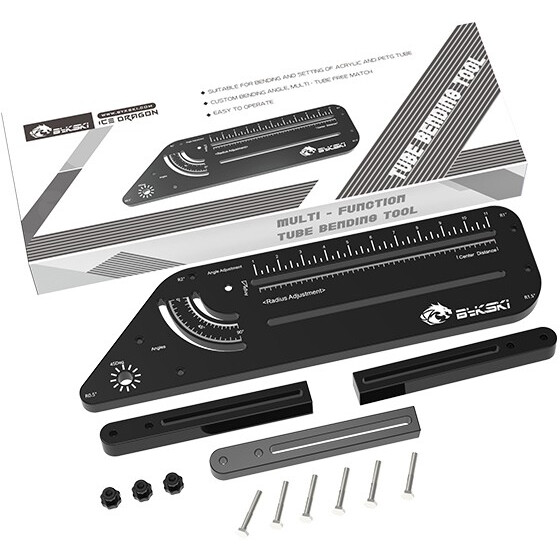 Лекало для трубок СЖО Bykski B-PCTOOL-X Black (C13-0085) - фото 3