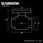 Кран для СЖО Barrow TLQFS-V1 Black (BA2074) - фото 3