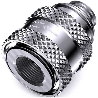 Кран для СЖО Bykski CC-HP-X-V4 Silver (C10-0625)